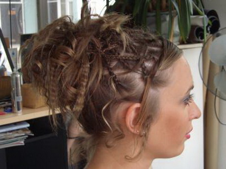 Chignon original mariage