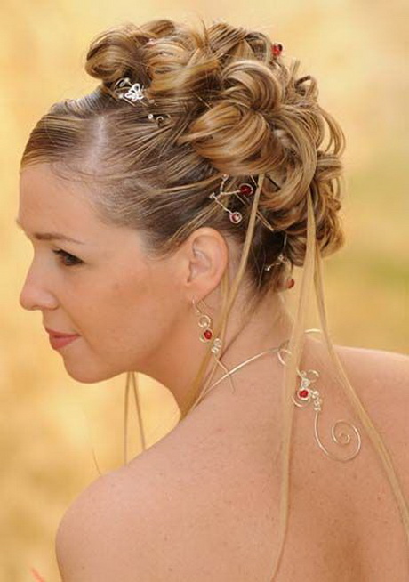 Chignon pour la mariée