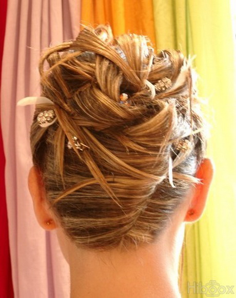 Chignon temoin mariage