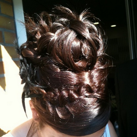 Chignon temoin mariage