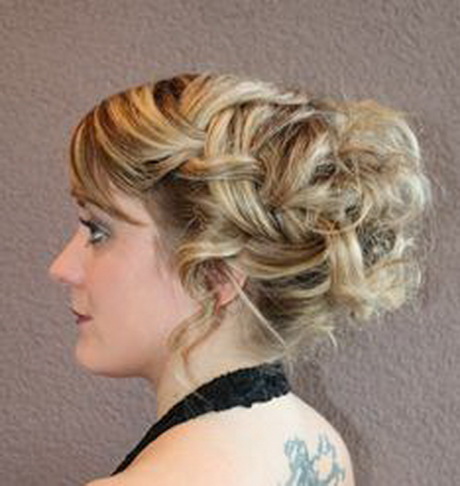 Chignon temoin mariage