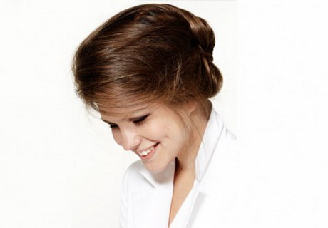 Coiffure cheveux chignon