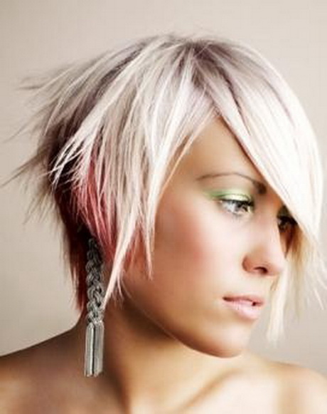 Coiffure de femme courte