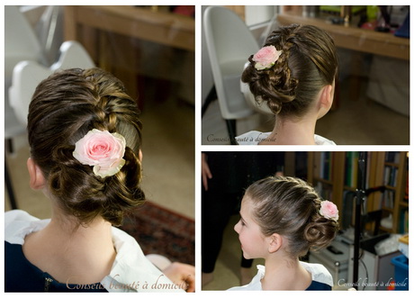 Coiffure enfant mariage