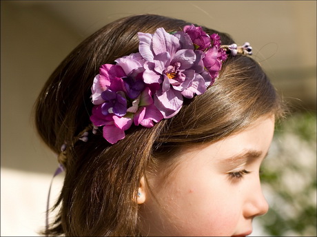 Coiffure enfant mariage