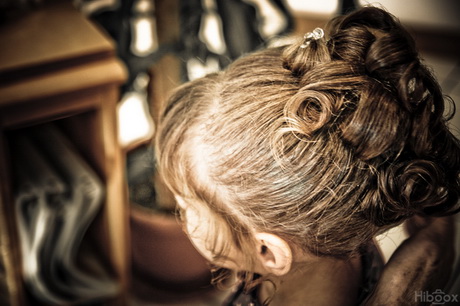 Coiffure fille mariage