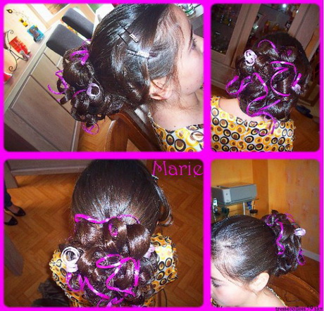 Coiffure fille mariage