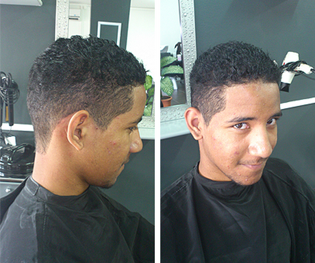 Coiffure homme metisse