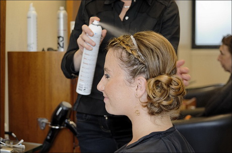 Coiffure invité mariage