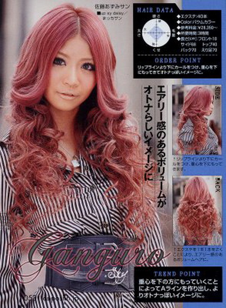 Coiffure japonaise femme