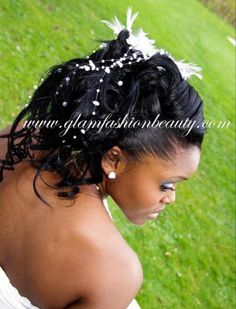 Coiffure mariage cheveux afro