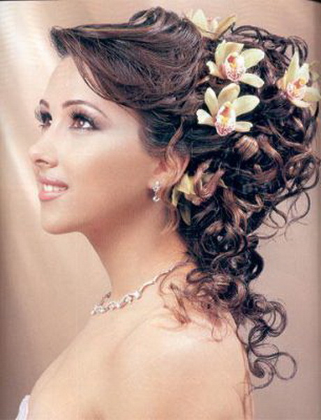 Coiffure mariage cheveux longs chignon