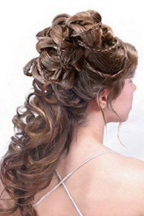 Coiffure mariage cheveux longs