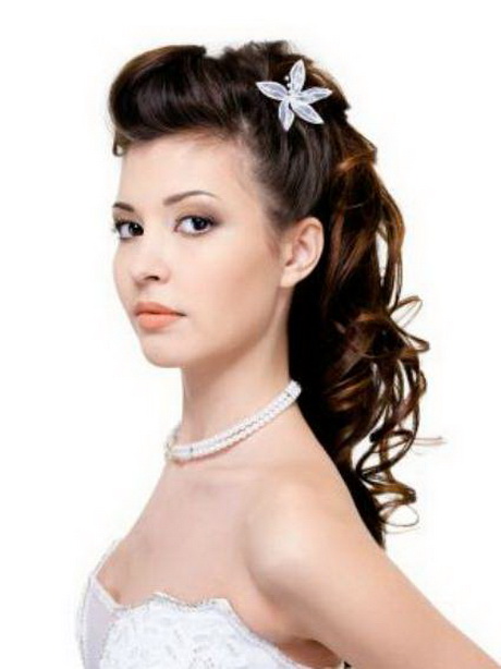 Coiffure mariage invitée cheveux longs