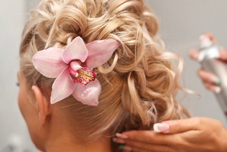 Coiffure mariée coté