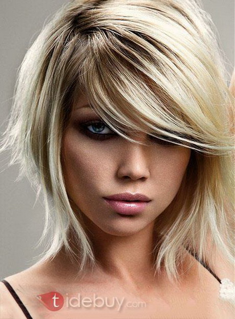 Coiffure mi long blond 2014