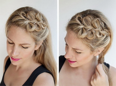 Coiffure pour un mariage invité cheveux long