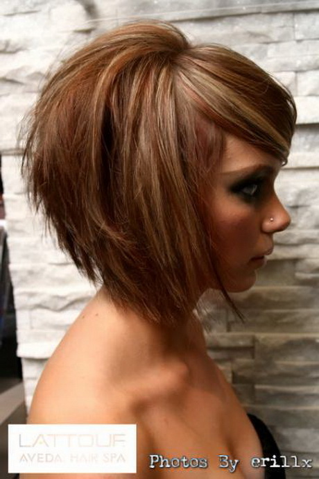 Coupe cheveux carré dégradé