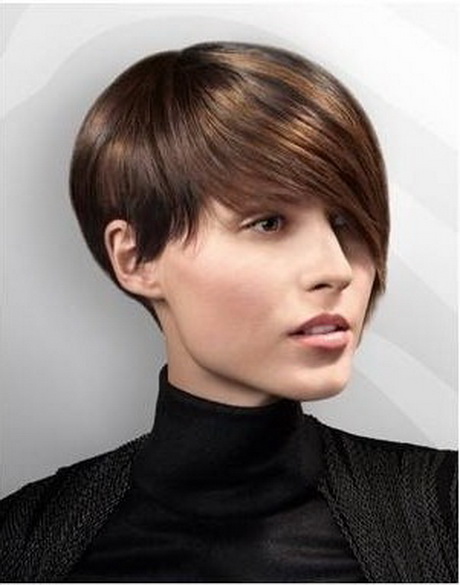 Coupe cheveux court asymétrique