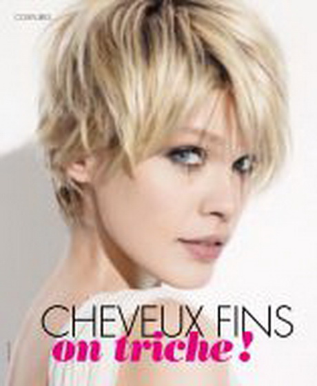 Coupe cheveux fins femme