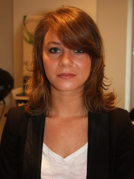 Coupe cheveux visage ovale