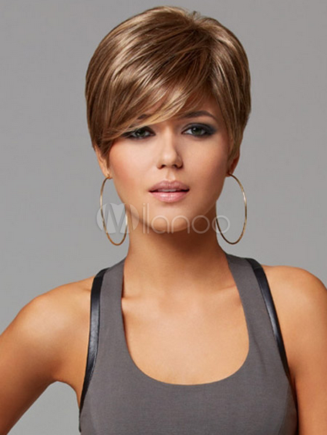 Coupe courte femme fashion