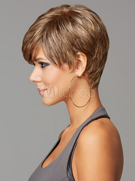 Coupe courte femme fashion