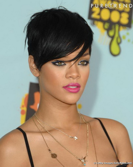 Coupe courte rihanna