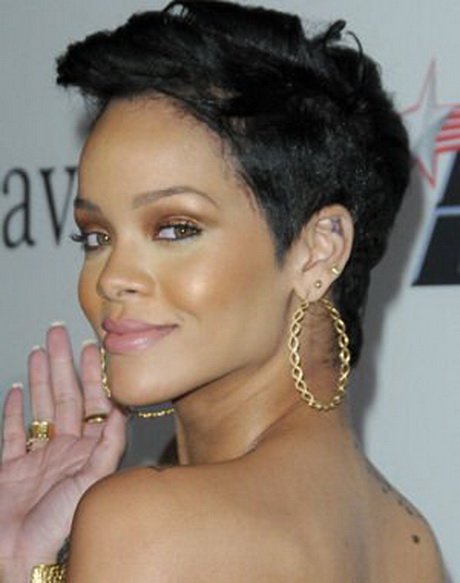 Coupe courte rihanna