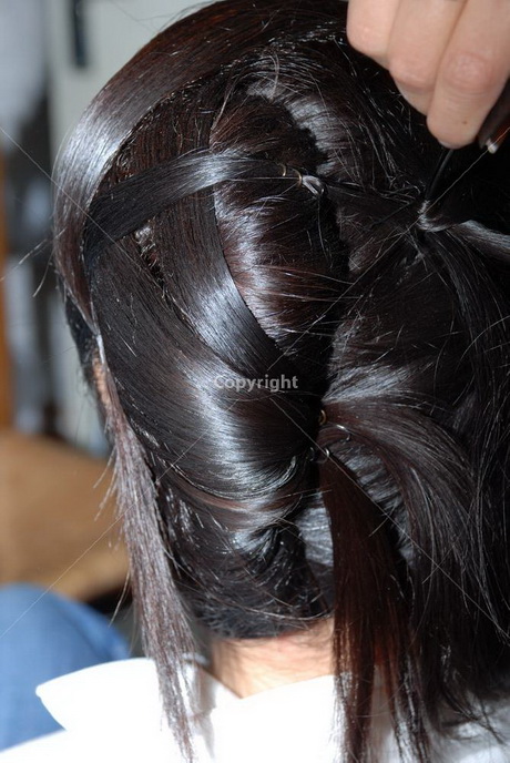 Exemple de coiffure pour mariage