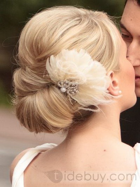 Faux chignon mariage