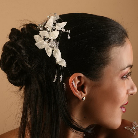 Fleurs pour cheveux mariage