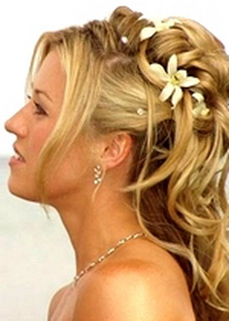 Image chignon mariage