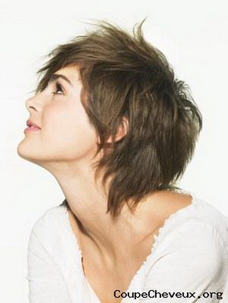 Image coupe cheveux courts femme