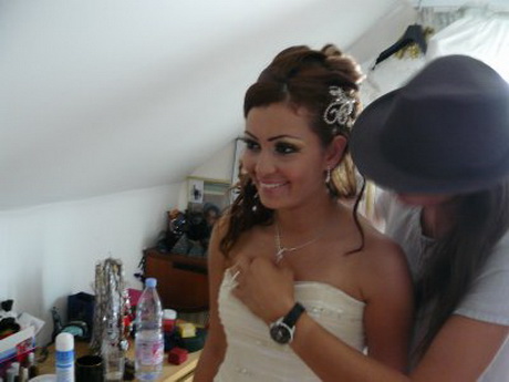 Maquillage et coiffure de mariage