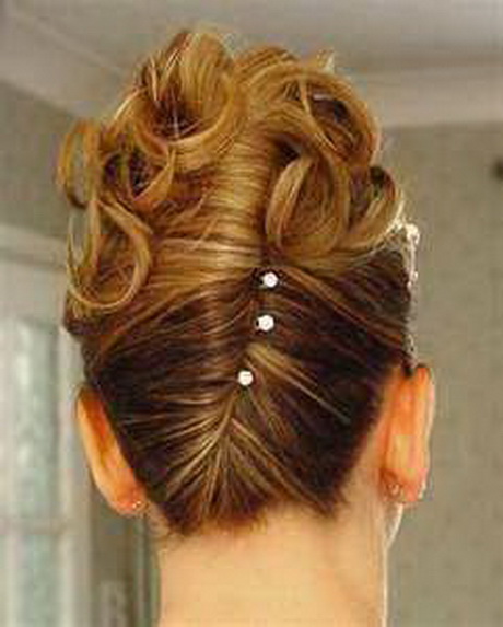 Modele chignon mariée