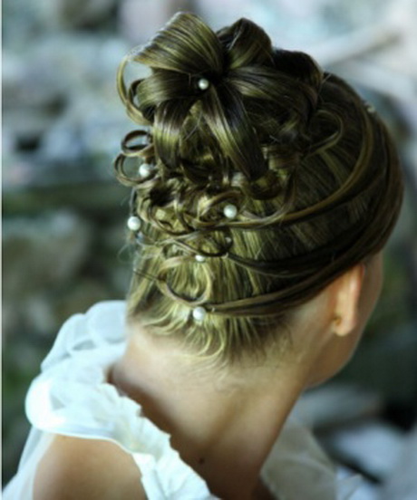 Modèle chignon soirée