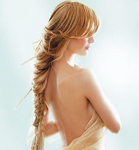 Photo de coiffure cheveux long