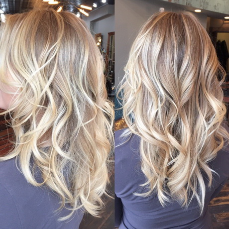 Balayage blond