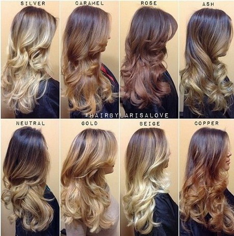 Balayage blond