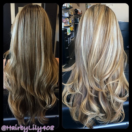 Balayage blond