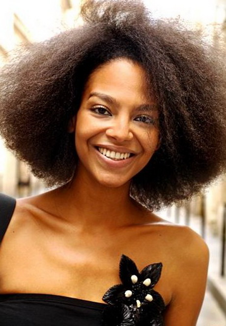 Cheveux afro naturel