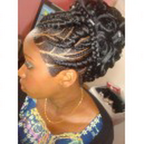 Chignon africain