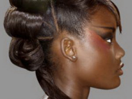 Chignon africain