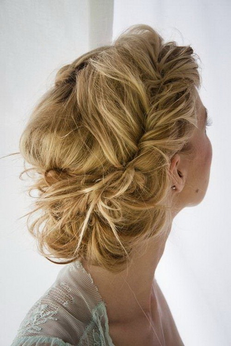 Chignon natté