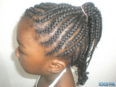 Coiffure africaine enfant