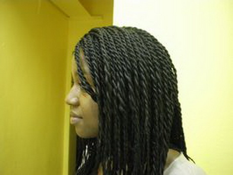 Coiffure africaine vanille