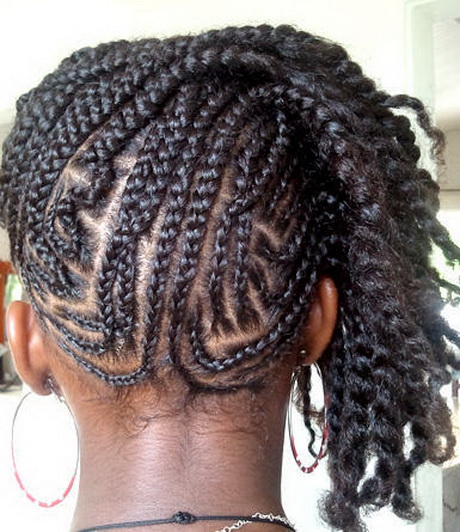 Coiffure africaine vanille