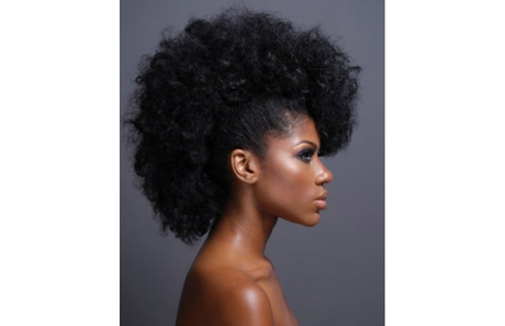 Coiffure afro américaine femme