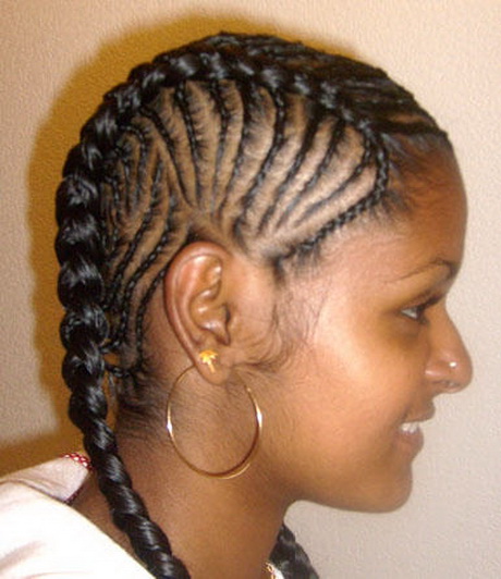 Coiffure de tresse africaine